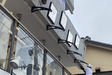 #後付け庇, ＃雨よけ, ＃オシャレ, ＃ベランダ ＃不動産, #リフォーム, #Cafe、#通路