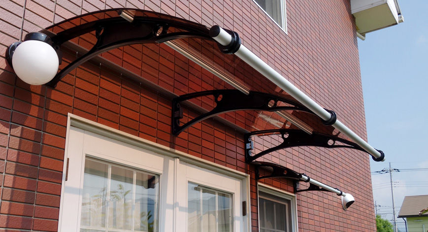 後付けひさしDIY