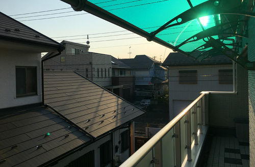 #庇#後付け #雨よけ #デザインひさし #洗濯物　#バルコニー　#ベランダ #軒ひさし