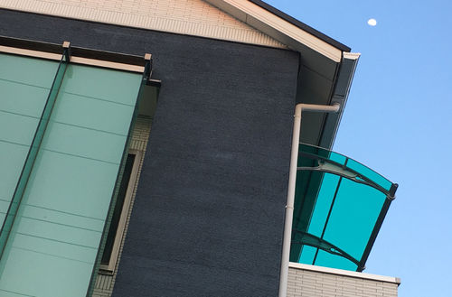 #庇#後付け #雨よけ #デザインひさし #洗濯物　#バルコニー　#ベランダ #軒ひさし