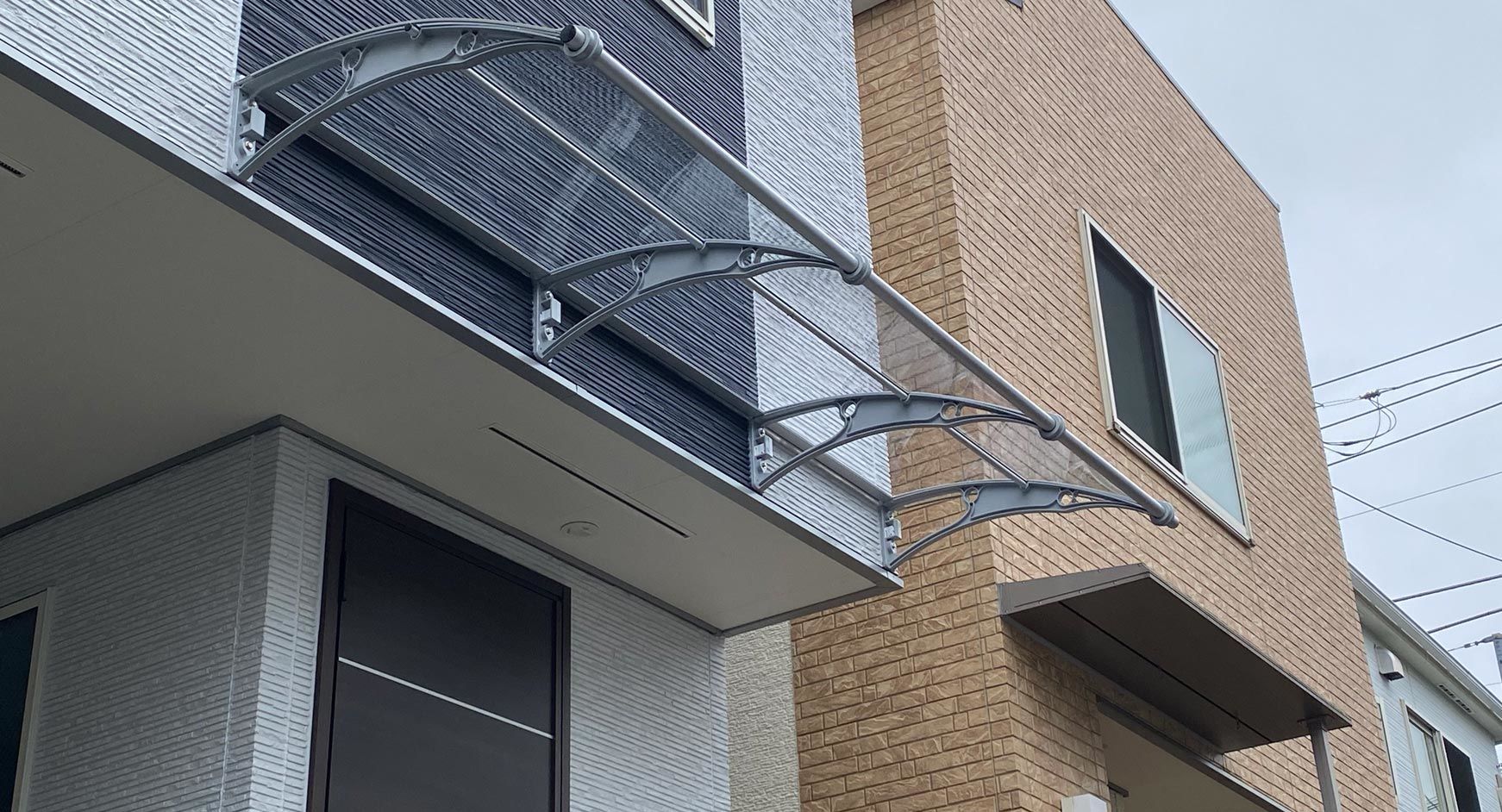 後付け玄関庇
