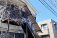 #後付け庇, ＃外階段雨よけ, ＃屋根