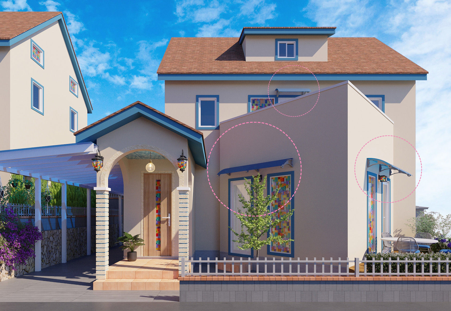 #ベランダ＃バルコニー庇 #後付け屋根