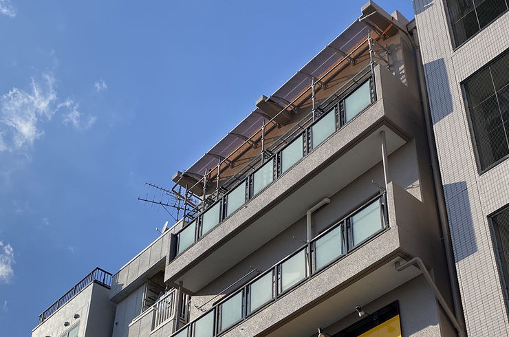 #ベランダ＃バルコニー庇 #後付け＃最上階