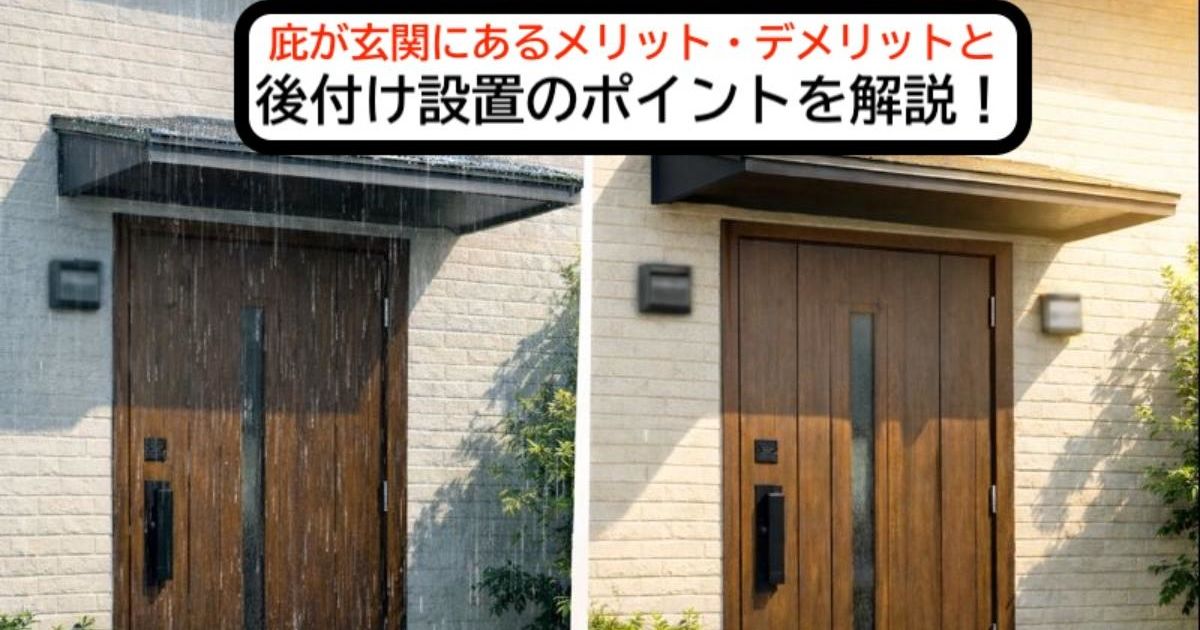 宮城県の庇（ひさし）完全ガイド｜基礎知識・種類比較から設置費用・積雪対策まで徹底解説