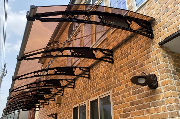 DIYできるお洒落な後付けひさし