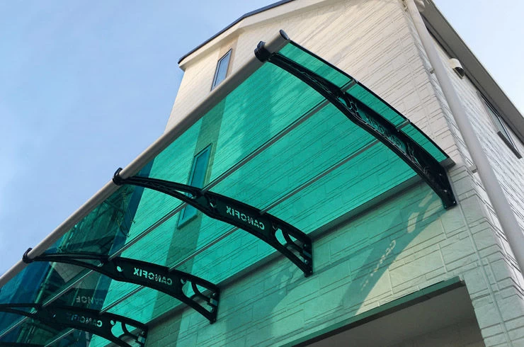 お洒落なデザインひさし