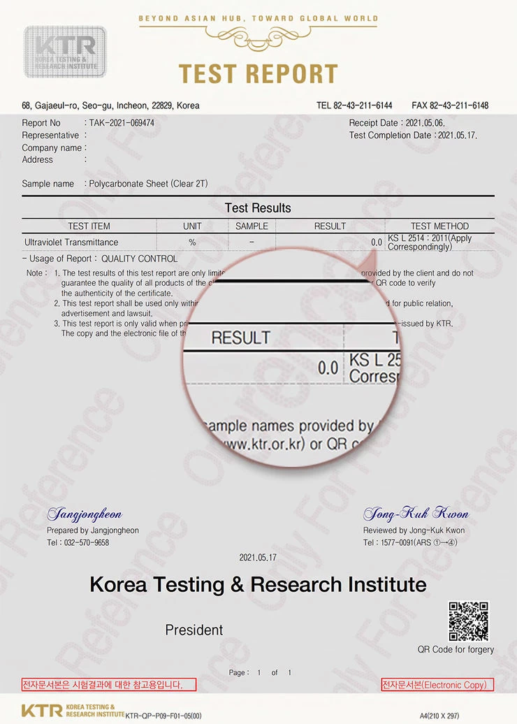 紫外線カット率100%